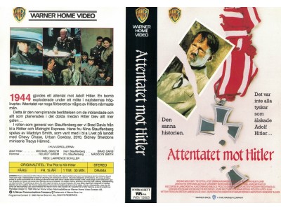 Attentatet Mot Hitler   VHS  Inst.
